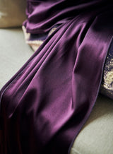 Top One Shoulder Soie Violet Bella