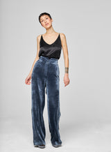 Top Soie Joséphine Noir