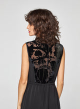 Robe Asymétrique Flavia Noire