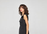 Robe Asymétrique Flavia Noire