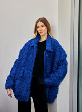 Bomber Grizzli Bleu Electrique