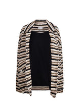 Bomber Rayures Oversize Indiana