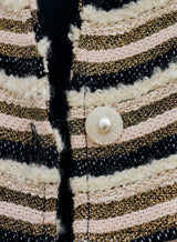 Bomber Rayures Oversize Indiana