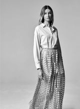 Jupe Longue Ajourée Lotus Dorée