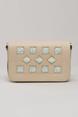 Sac Cuir Loumi Taupe