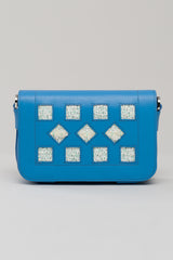 Sac Cuir Loumi Bleu Ciel