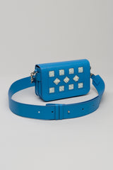 Sac Cuir Loumi Bleu Ciel