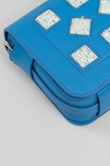 Sac Cuir Loumi Bleu Ciel