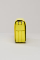 Sac Cuir Loumi Jaune Citron