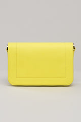 Sac Cuir Loumi Jaune Citron