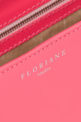 Sac Cuir Loumi Rose Vif