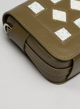 Sac Cuir Loumi Kaki
