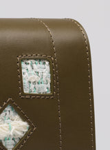 Sac Cuir Loumi Kaki
