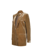 Veste Velours Mana Camel