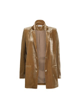 Veste Velours Mana Camel