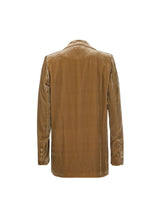 Veste Velours Mana Camel