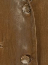Veste Velours Mana Camel