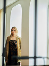 Veste Velours Mana Camel