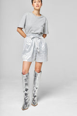 Short Métallisé Magic Argent