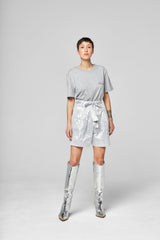 Short Métallisé Magic Argent
