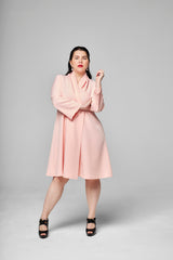 Robe Portefeuille Mademoiselle Rose Aquarelle