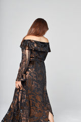 Robe Silky Romantica à Volants