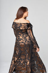 Robe Silky Romantica à Volants