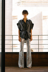 Pantalon Sequins Sirène Gris