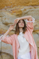 Veste Tweed Carioca Orange