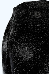 Pantalon Velours et Sequins Night Noir