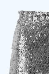 Pantalon Sequins Sirène Gris