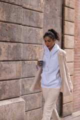 Sweat Coton Biologique Eva Blanc