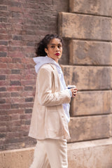 Sweat Coton Biologique Eva Blanc