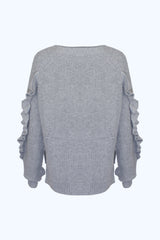 Pull Laine Mélangée Désirée Gris