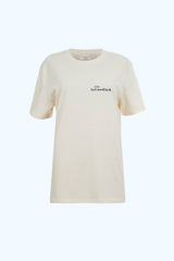 T-shirt Coton Biologique CEO Écru