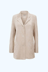 Veste Mana Velours Écru