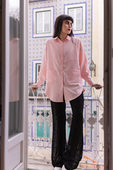 Chemise Boyfriend Adonis Rose Dragée