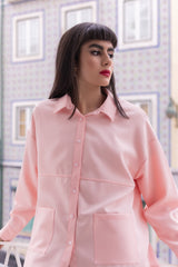 Chemise Boyfriend Adonis Rose Dragée