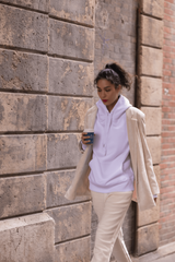 Jogging Coton Biologique Lola Écru