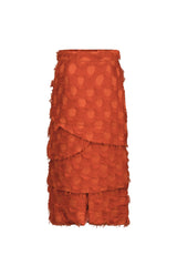 Jupe Asymétrique Early Bird Rouge