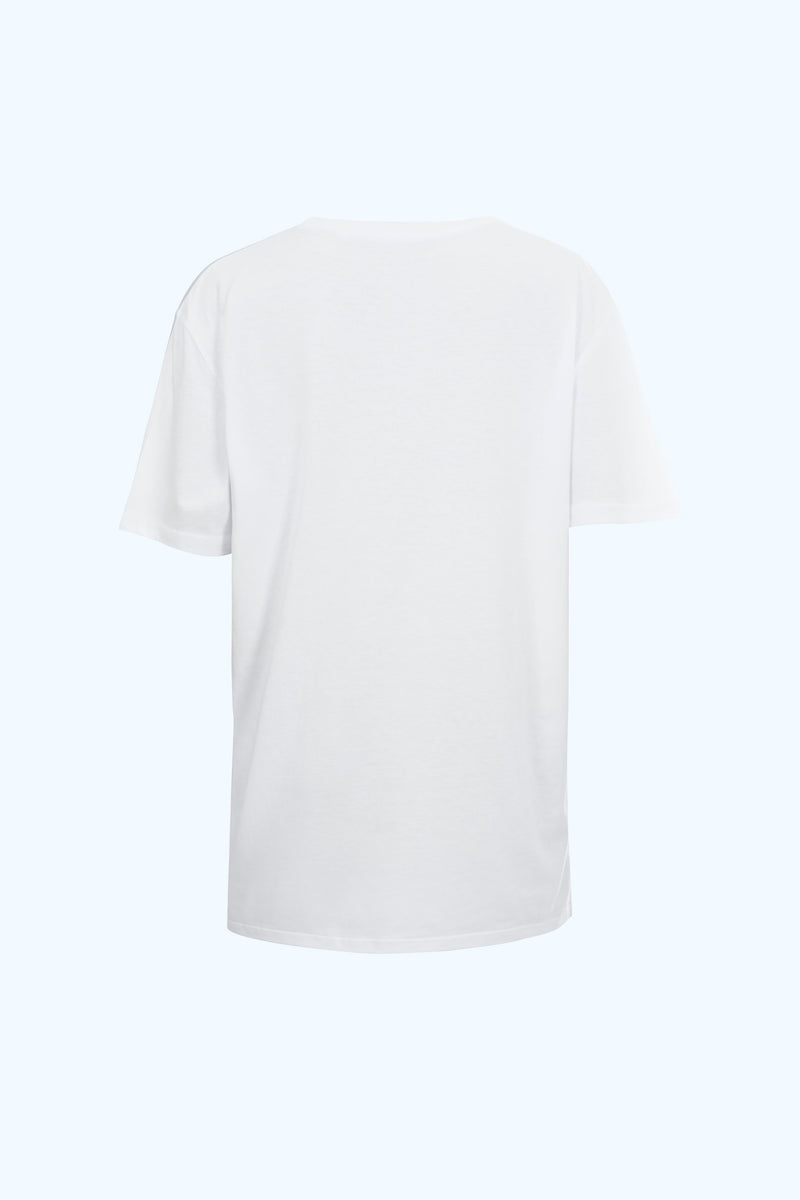 T-shirt Coton Biologique Earth Squad Blanc